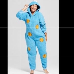 Perfect for Halloween! Cookie Monster onzie